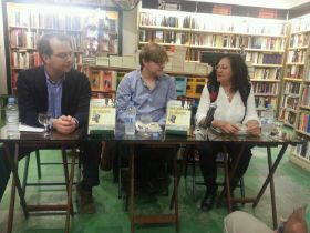 presentación Los papeles de Madrid, Librería Antonio Machado. abril del 2014.jpg